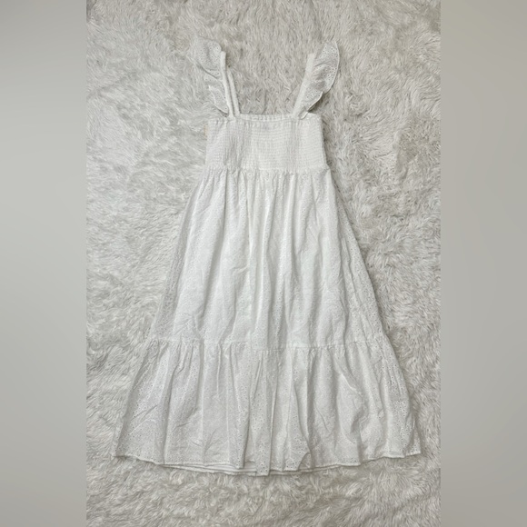 Nanette Lepore Midi Dress White Midi Dress Wedding Dress Long white Dress - Picture 8 of 8